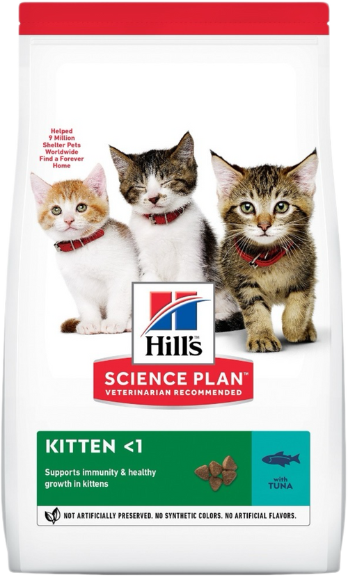Hill's Science Plan Feline Kitten Tuna – Суха храна за котенца