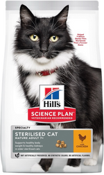 Hill's Science Plan Feline Mature Adult Sterilised Chicken – Суха храна за котки
