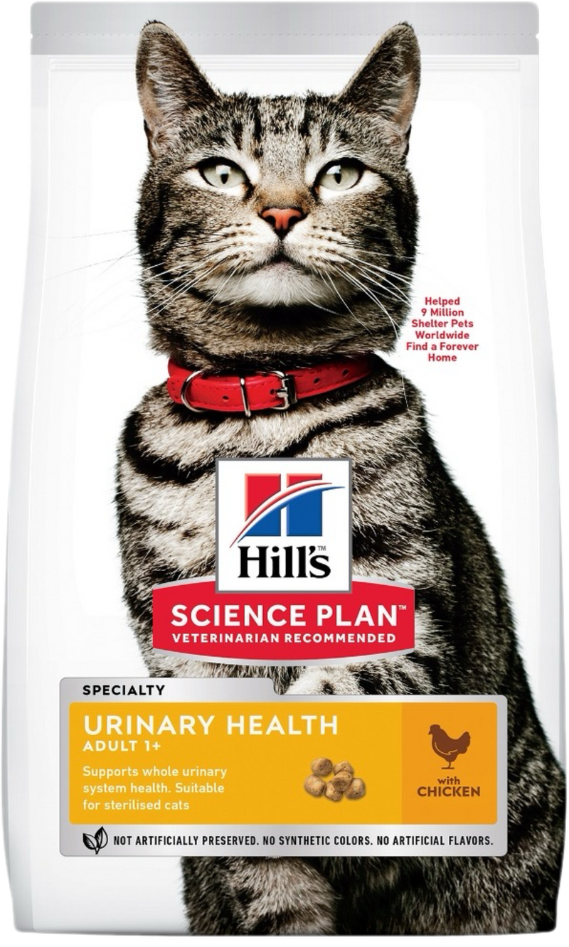 Hill's Science Plan Feline Adult Urinary Health Chicken – Суха храна за котки
