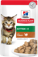 Hill's Science Plan Feline Kitten Turkey – Пауч за котенца