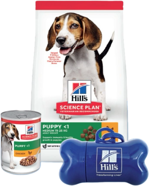 Hill's Science Plan Starter Kit Medium Puppy Chicken – Тестов комплект за кученца
