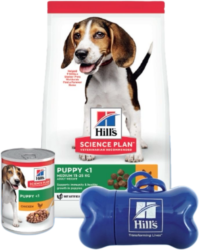 Hill's Science Plan Starter Kit Medium Puppy Chicken – Тестов комплект за кученца