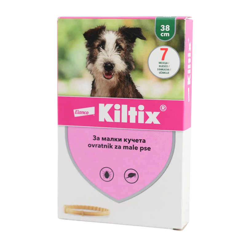 Kiltix – Противопаразитна каишка за кучета 38 см