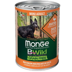 Monge BWILD Grain Free – Duck with Pumpkin and Zucchini – Mini Adult
