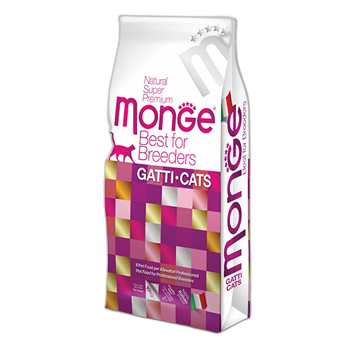 Monge Natural Superpremium Monoprotein Kitten Trout - Пълноценна суха храна за подрастващи котета с пъстърва