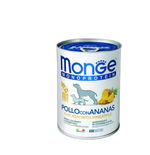 Monge Monoprotein Paté Chicken with Pineapple - Консерва пастет за кучета в зряла възраст с пилешко и ананас