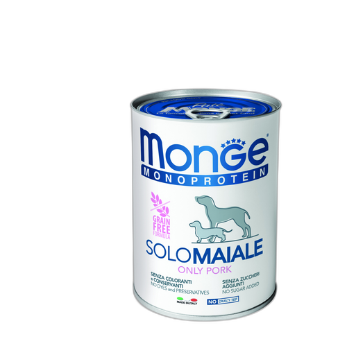 Monge Monoprotein Paté Only Pork – консерва пастет за кучета в зряла възраст