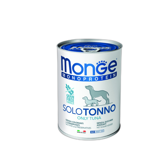 Monge Monoprotein Paté only Tuna- Консерва пастет за кучета в зряла възраст с риба тон