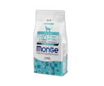 Monge Natural Superpremium Monoprotein Sterilised Cat Codfish – суха храна за кастрирани котки
