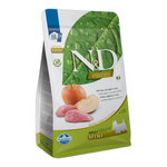 N&D Prime Wild Boar & Apple Adult Mini - суха храна без зърнени култури за кучета в зряла възраст от дребни породи, с гл
