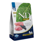 N&D Prime Lamb & Blueberry Adult Mini - суха храна без зърнени култури за кучета над 1 година от дребни породи, с агнешк