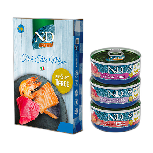 N&D Natural FISH TRIO MENU