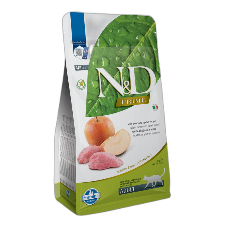 N&D Prime Cat Adult Wild boar & Apple