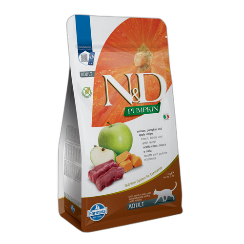 N&D Cat Adult Pumpkin, Venison & Apple