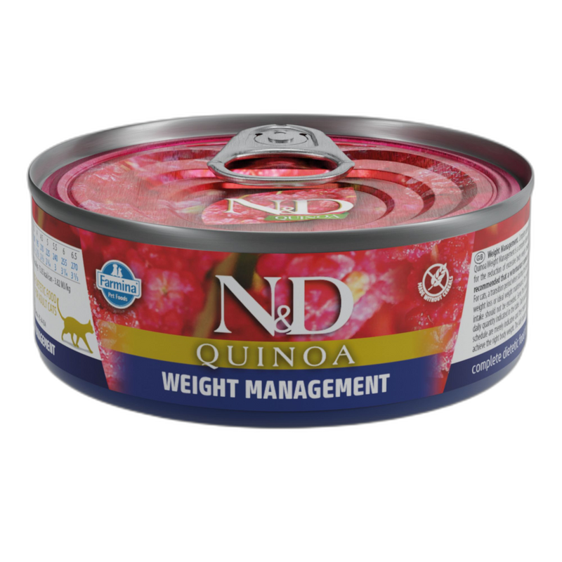 N&D Quinoa Cat Adult - Weight Management with Lamb