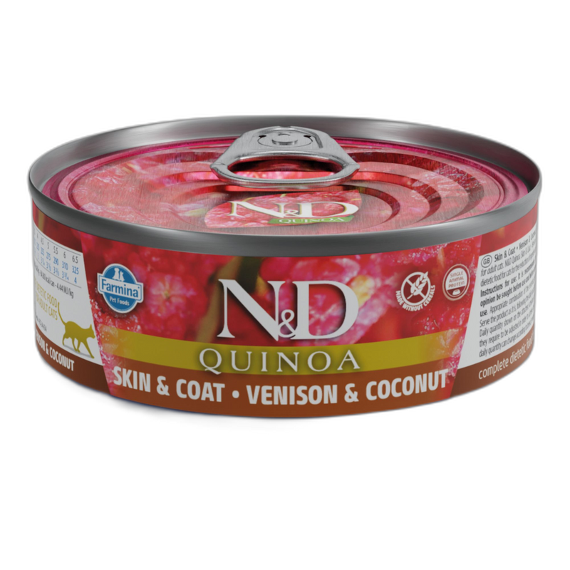 N&D Quinoa Cat Skin & Coat Venison&Coconut