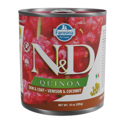 N&D Quinoa Adult Dog - Skin & Coat with Venison