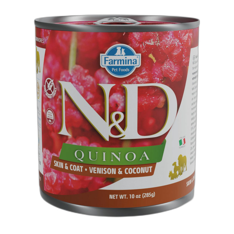 N&D Quinoa Adult Dog - Skin & Coat with Venison