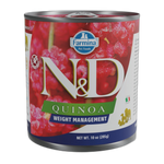 N&D Quinoa Adult Dog - Weight Management with Lamb
