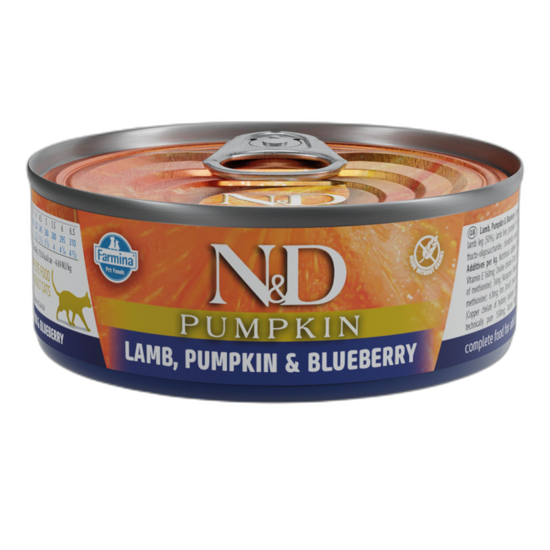 N&D Cat Pumpkin, Lamb&Blueberry