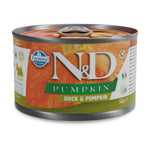 N&D Dog Pumpkin & Duck Adult Mini – беззърнена мокра храна за кучета от дребни породи над 1 година