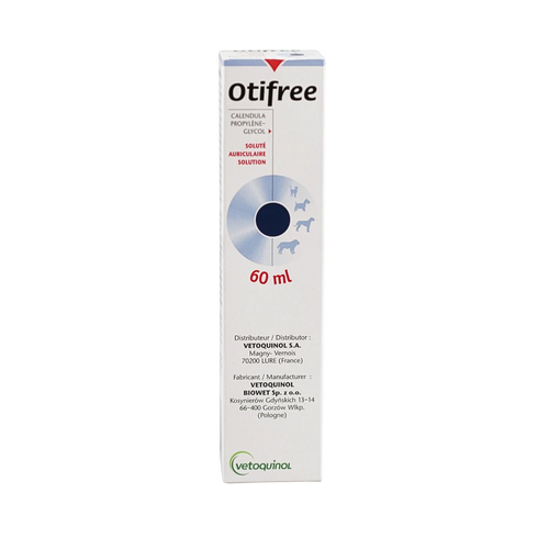 Vetoquinol - Otifree почистващ разтвор за уши
