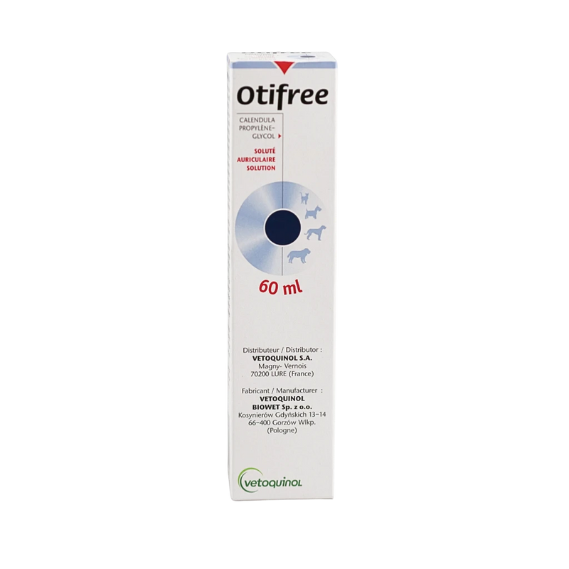 Vetoquinol - Otifree почистващ разтвор за уши