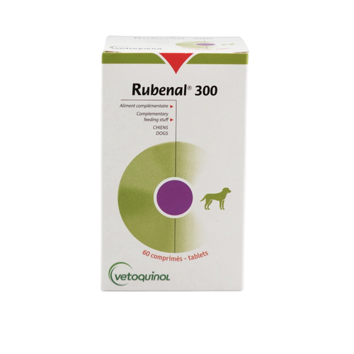 Vetoquinol - Rubenal ренална поддръжка  60 таблетки / 300 mg