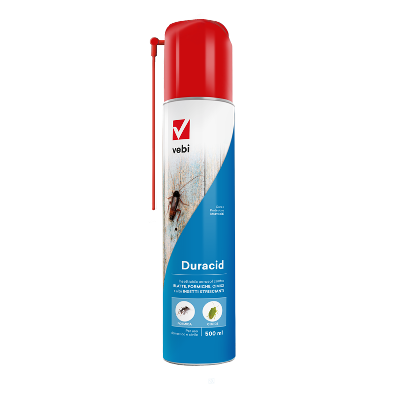 Vebi DURACID SPRAY 500 мл — за пълзящи насекоми (с апликатор)