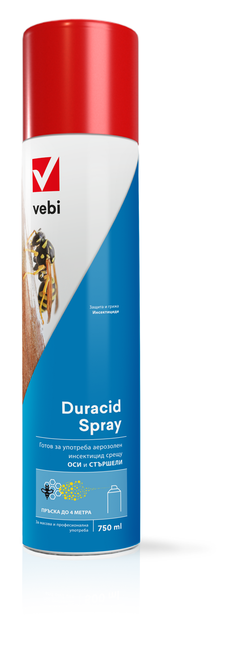 Vebi DURACID SPRAY 750 мл — за летящи насекоми