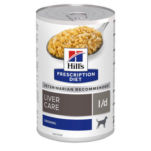 Hill's Prescription Diet Canine l/d – лечебна мокра храна за кучета при чернодробни проблеми